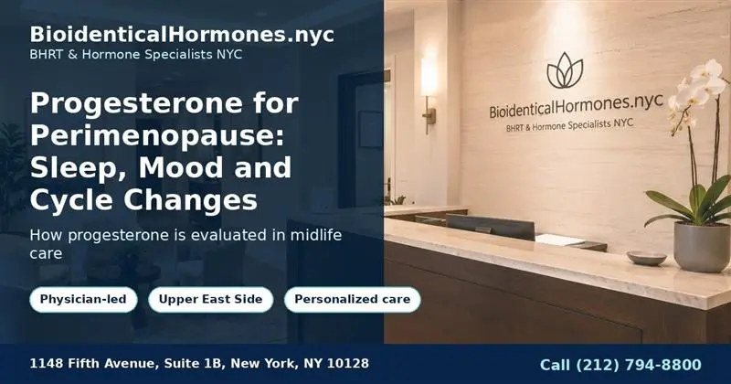 Progesterone for Perimenopause